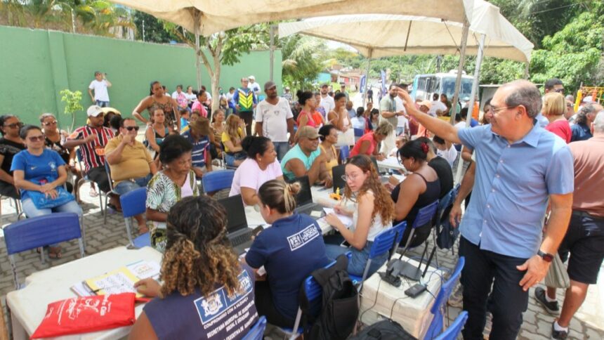 Caravana Mais Jaboatão leva serviços essenciais ao bairro do Socorro, incluindo inauguração de pavimentação