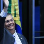 Em despedida do Senado, Dino diz que agirá pela harmonia dos poderes