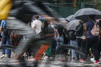 Frente fria potencializa efeitos de massa quente e úmida do Sudeste