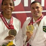 Rafaela e Willian Lima abrem com bronze Grand Slam de Judô na Geórgia