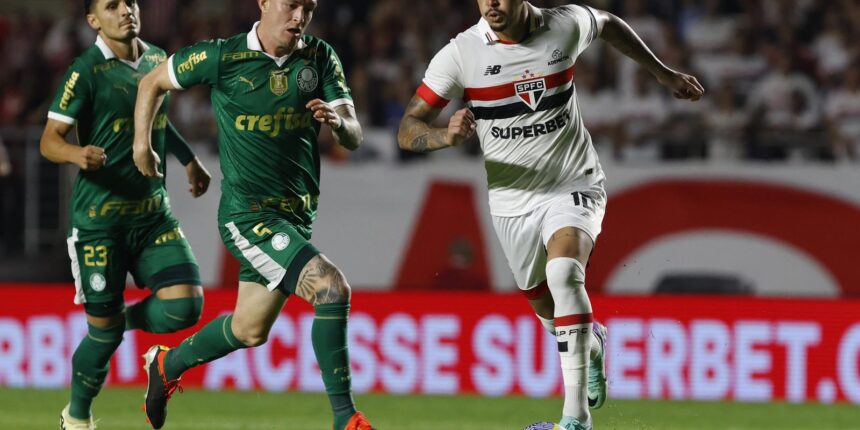 São Paulo e Palmeiras não saem do 0 a 0 pelo Brasileiro