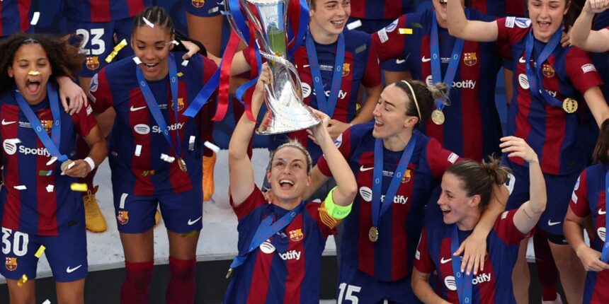 Barcelona derrota Lyon e conquista Liga dos Campeões Feminina