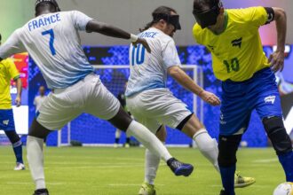 Brasil conhece adversários do torneio paralímpico de futebol de cegos