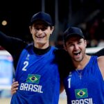 Vôlei de Praia: André e George se garantem nos Jogos de Paris