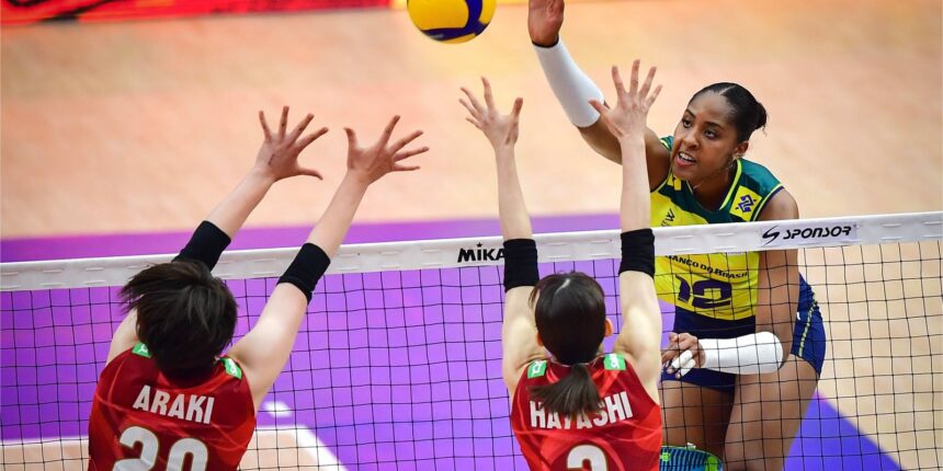 Brasil perde para Japão e buscará bronze na Liga das Nações Feminina