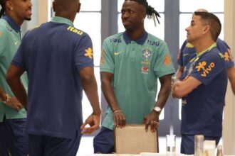 Vini Jr, Militão e Rodrygo se apresentam à seleção brasileira nos EUA