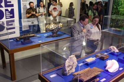 Em reconstrução, Museu Nacional abre espaço para receber escolas