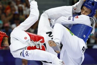 Maria Clara perde no Taekwondo, mas ainda tem chance para o bronze