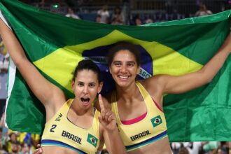 Paris: Duda e Ana Patrícia levarão bandeira do Brasil no encerramento