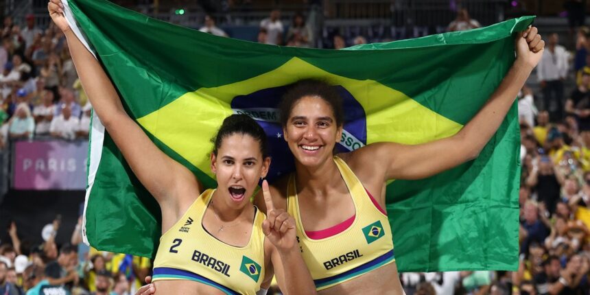 Paris: Duda e Ana Patrícia levarão bandeira do Brasil no encerramento