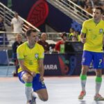 Brasil goleia Cuba na estreia na Copa do Mundo de futsal: 10 a 0