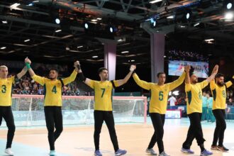 Seleção masculina de goalball garante medalha de bronze em Paris