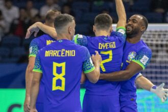 Brasil garante vaga na final da Copa do Mundo de futsal