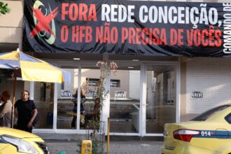 Manifestação impede entrada de nova gestão no Hospital de Bonsucesso