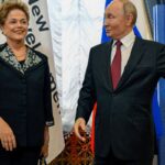 Putin oferece ao Brasil novo mandato no banco dos Brics com Dilma