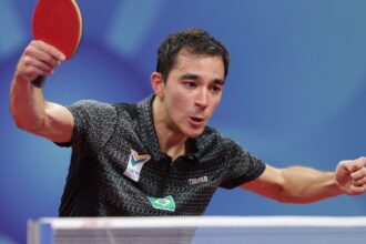 Tênis de mesa: Calderano avança às oitavas de WTT Champions na França