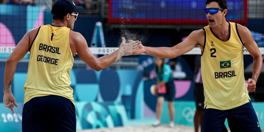 Vôlei de praia: André e George anunciam fim da dupla criada há 6 anos