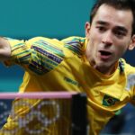 Calderano sobra contra cazaque e avança às quartas de WTT na Alemanha