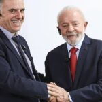 Lula recebeu hoje presidente eleito do Uruguai no Palácio do Planalto