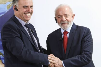 Lula recebeu hoje presidente eleito do Uruguai no Palácio do Planalto