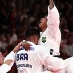 Judô: Brasil bate EUA em disputa por equipes, 1ª após bronze em Paris