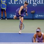 Duplas de Bia Haddad e de Luisa Stefani caem no WTA de Dubai