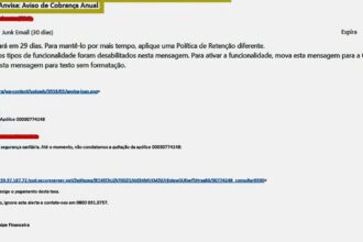 Anvisa alerta para tentativa de golpe com falsa cobrança por e-mail