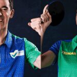 Calderano e Takahashi avançam no Mundial de Tênis de mesa, em Doha