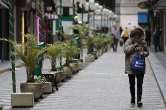Inmet alerta para onda de frio no Sul e excesso de chuva em 3 regiões