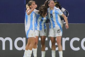 Argentina vence Chile e vira líder do Grupo A na Copa América Feminina