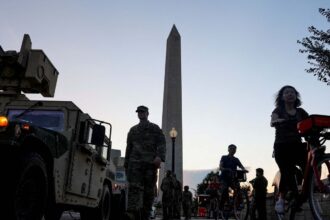 Guarda Nacional chega a Washington DC; prefeita denuncia autoritarismo