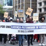 Manifestações em quatro cidades pedem ampliação da licença-paternidade