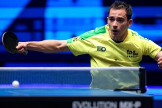 Calderano bate croata e vai às quartas de WTT WTT Champions, na China
