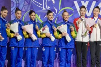 Brasil garante duas medalhas na Copa do Mundo de Ginástica Rítmica