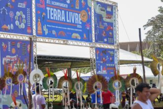 Indígenas em Brasília pedem zona livre de exploração de petróleo 