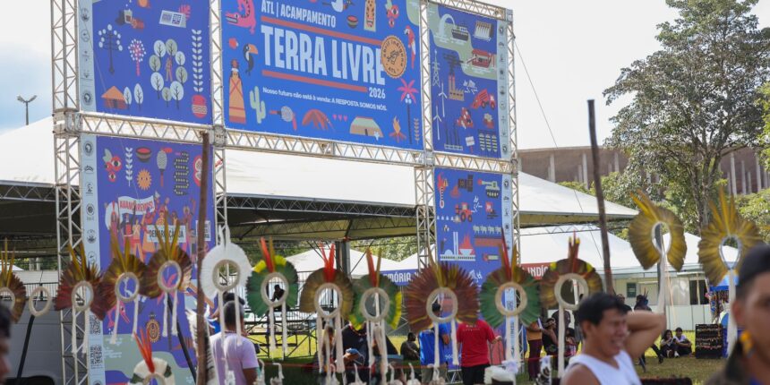 Indígenas em Brasília pedem zona livre de exploração de petróleo 