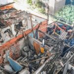 Casas começam a ser demolidas após explosão em São Paulo