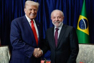 Comércio e crime organizado serão temas da reunião entre Lula e Trump