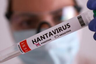 Duas pessoas retiradas de navio testam positivo para o hantavírus