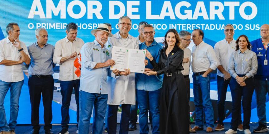 Lula visita primeiro hospital oncológico interestadual do país