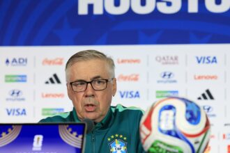 Ancelotti omite escalação do Brasil na véspera do duelo contra o Japão