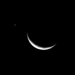Fenômeno de planetas alinhados com a Lua pode ser observado a olho nu