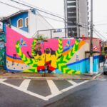 Mural em SP celebra futebol feminino um ano antes da Copa no Brasil