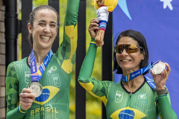 Estrela do atletismo é pódio nos Jogos Parasul-Americanos no ciclismo