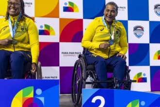 Parapan-Pacífico de natação: Brasil estreia com medalhas e recorde