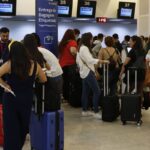Santos Dumont opera normalmente, após 13 voos cancelados nesta sexta