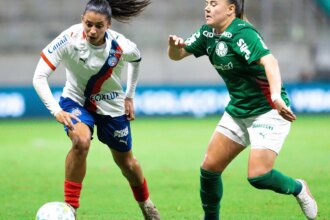 Brasileirão Feminino: Bahia e Palmeiras ficam no 1 a 1 pelas quartas