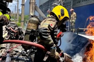 Piloto morre após queda de avião em pátio de manutenção do Metrô de BH