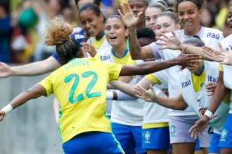 Seleção feminina faz 3 a 1 na Argentina em primeiro jogo no Beira-Rio